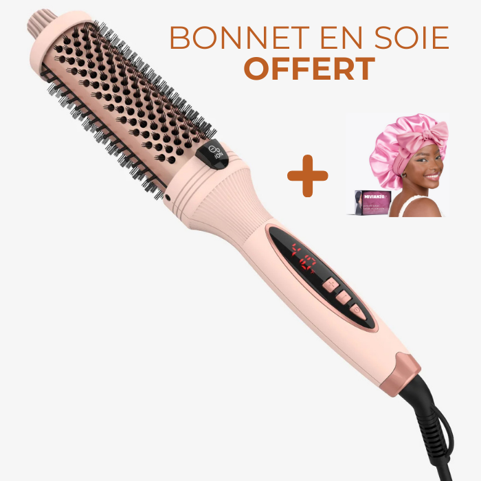 Brosse Thermique 3-en-1 à Ion Négatifs