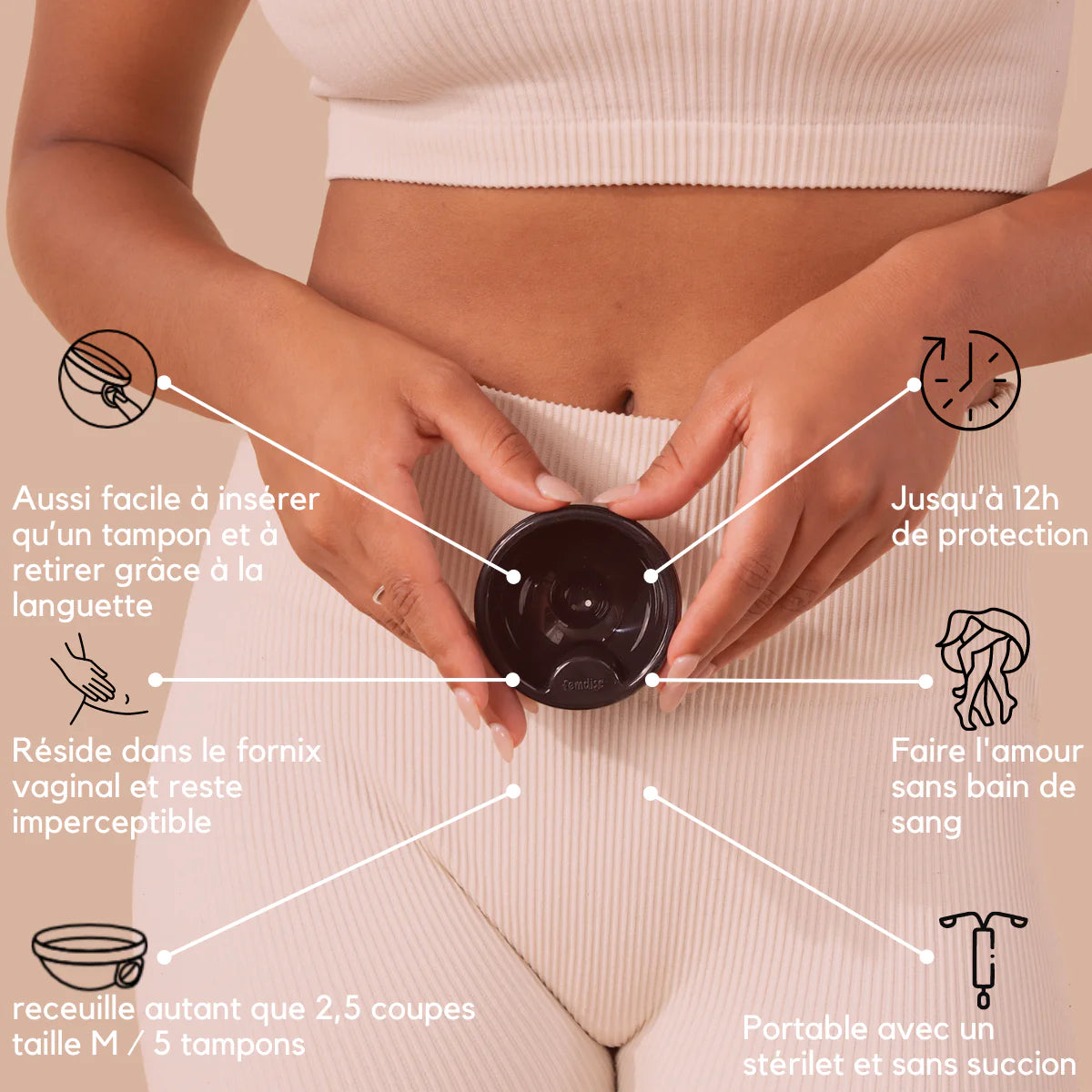 Femdisc menstruel réutilisable